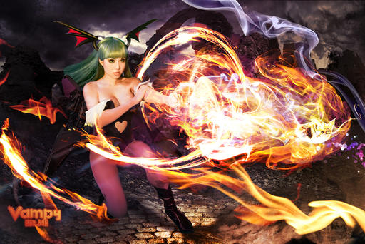 Marvel vs. Capcom 3: Fate of Two Worlds - Косплей Морриган Аэнсланд (Morrigan Aensland)